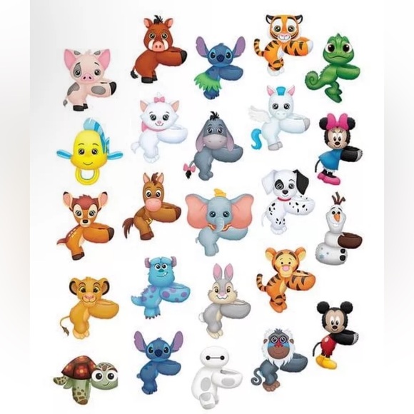 Disney Cutie Cuff Favorites Collection New Sealed - Picture 1 of 4